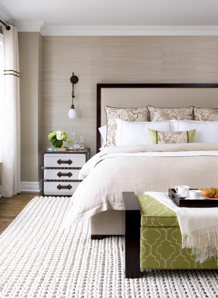 Вязаные коврики: интересные модели и применение в дизайне помещения (45 фото)