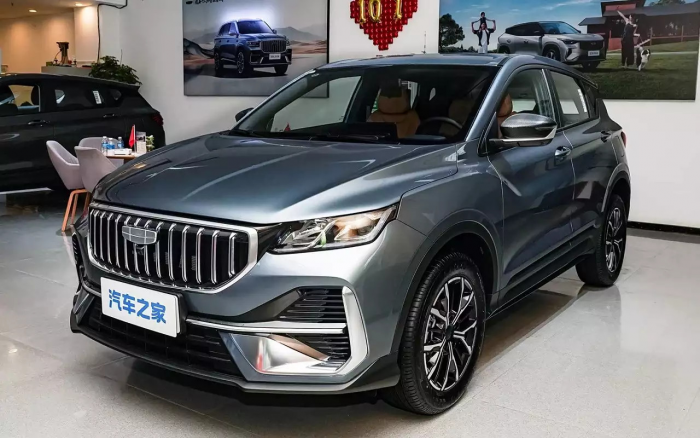 Geely снова обновила популярный кроссовер Coolray: подробности