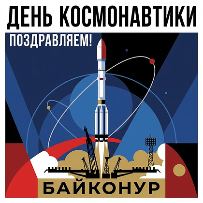 «Поехали!» Открытки с Днем космонавтики: 140+ картинок и поздравлений на 65-летие первого полета