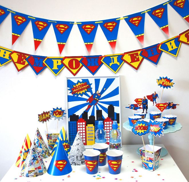 Как украсить стол на день рождения ребенка, чтобы он остался доволен (39 фото)