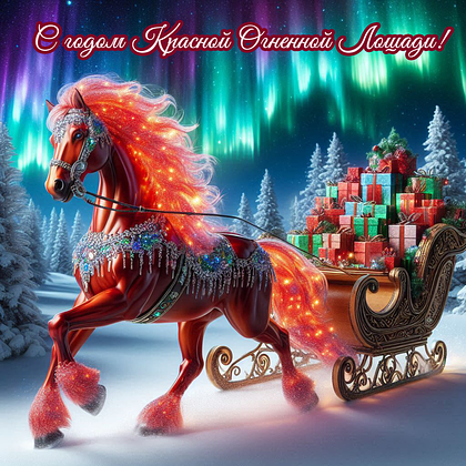 Открытки с Новым годом 2026: скачать 150+ картинок и поздравлений