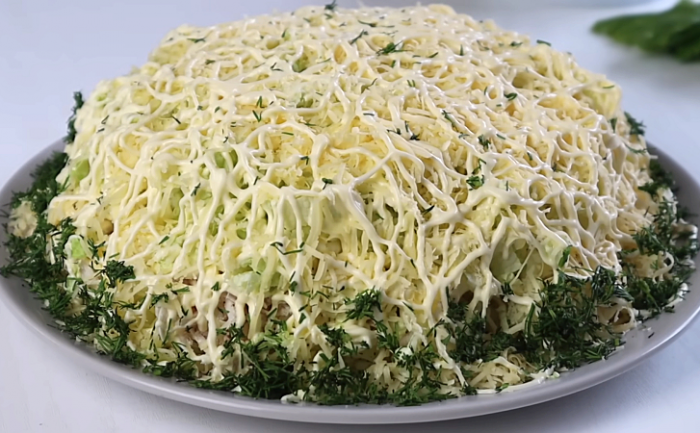 Новый вкус когда Оливье надоел. Лебединый пух: нежный, но сытный салат