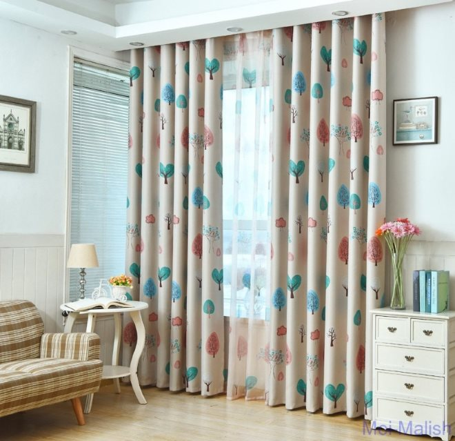 Шторы в детскую комнату: как выбрать лучшую модель (136 фото)