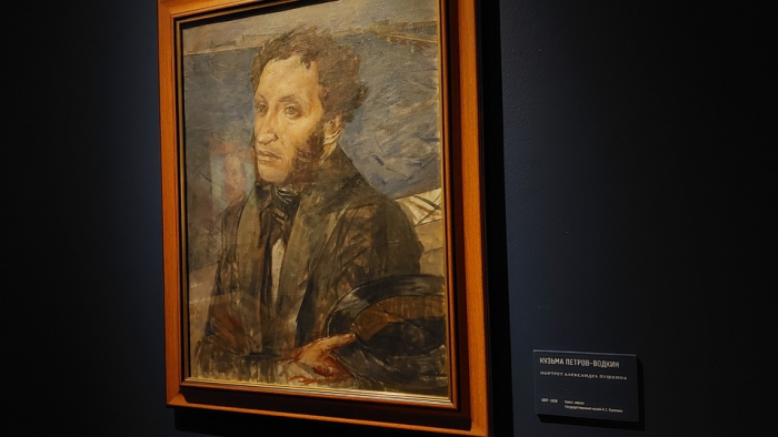 В павильоне «Рабочий и колхозница» вернулся из Китая портрет Пушкина — выставку пополнили новым экспонатом