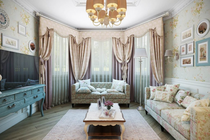 Шебби шик в интерьере — идеи для дизайна