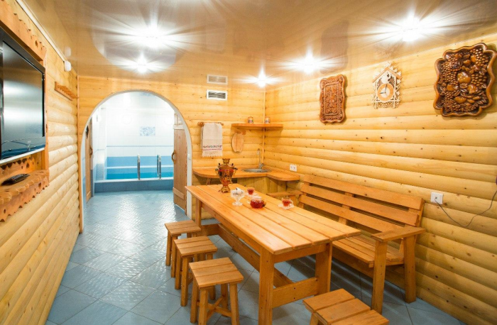 Мебель для бани: как придать оформлению шик (27 фото)