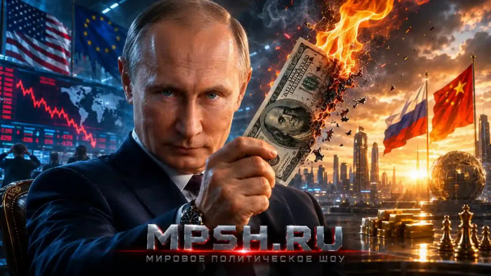 «Прощай, доллар»: американская гегемония рушится на глазах — Путин добил остатки грязной зеленой бумажки