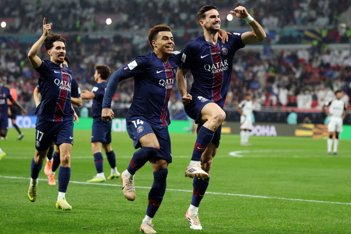 "ПСЖ" в 14-й раз выиграл Суперкубок Франции по футболу, обыграв "Марсель"