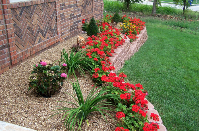 Клумба для дачи: как своими руками создать цветочный оазис (60 фото)