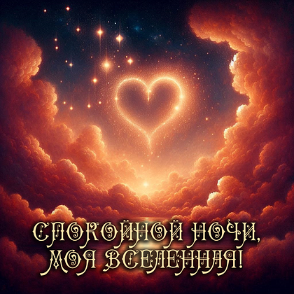 Открытки с пожеланием спокойной ночи: 100+ красивых картинок