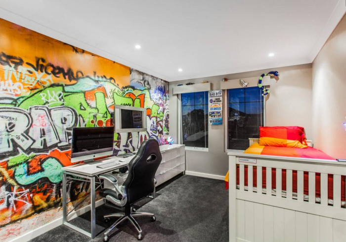 Обои в комнату для подростка: интересные сочетания и новые идеи (43 фото)