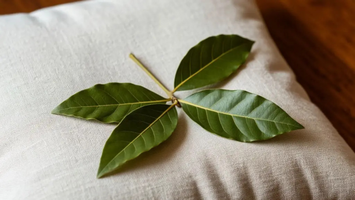 Жена перестала пихать меня локтем по ночам: кладу 3 лавровых листа под подушку и сплю как младенец