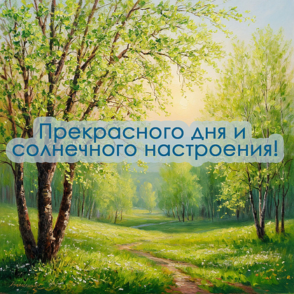 Открытки с пожеланием хорошего дня: 80+ оригинальных картинок и приятных фраз
