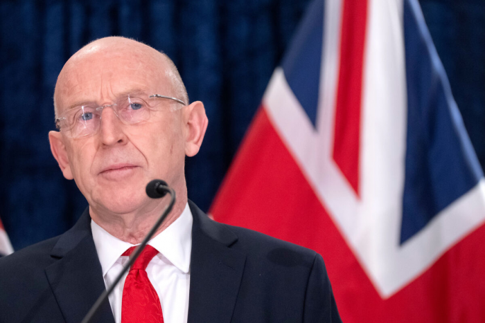 Министр обороны Великобритании Хили из-за атаки застрял в поезде на Украине