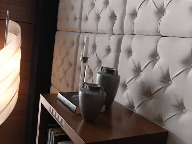 Мягкие стеновые панели – новое звучание старинного декора помещений (65 фото)