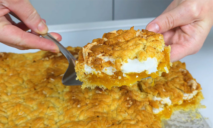 Знаменитый пирог «Кара-Кум»: рассыпчатый, как песок. Вкуснее торта, а делается в минуты