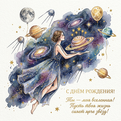Открытки с днем рождения: 100+ красивых картинок, чтобы поздравить с праздником
