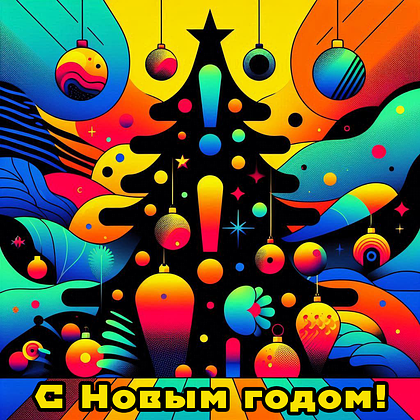 Открытки с Новым годом 2026: скачать 150+ картинок и поздравлений