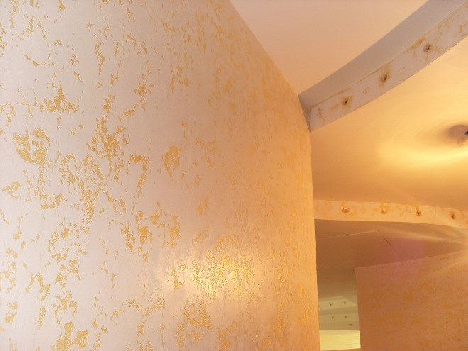 Декоративная штукатурка в интерьере коридора (30 фото)