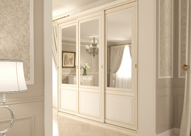 Шкаф-купе в интерьере: разновидности и особенности дизайна (104 фото)