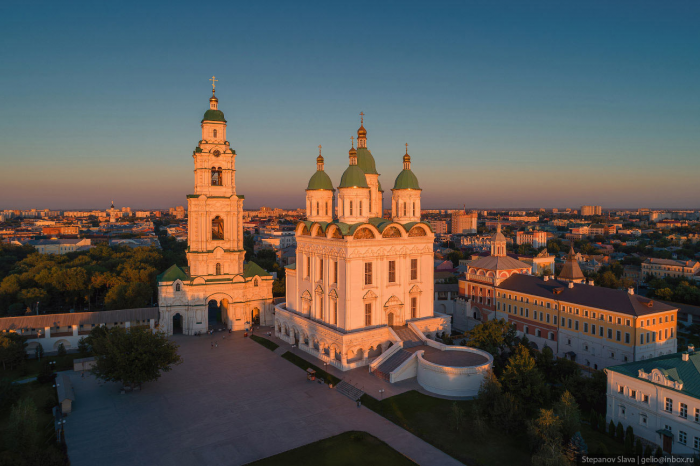 Астраханский кремль — крепость времён Ивана Грозного