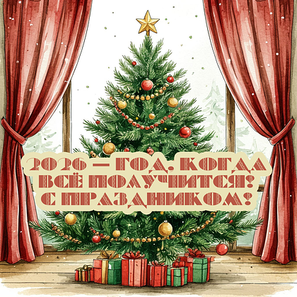Открытки с Новым годом 2026: скачать 150+ картинок и поздравлений