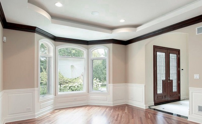 Дизайн потолочных плинтусов в интерьере: фото, как выбрать лучший вариант для интерьера (67 фото)