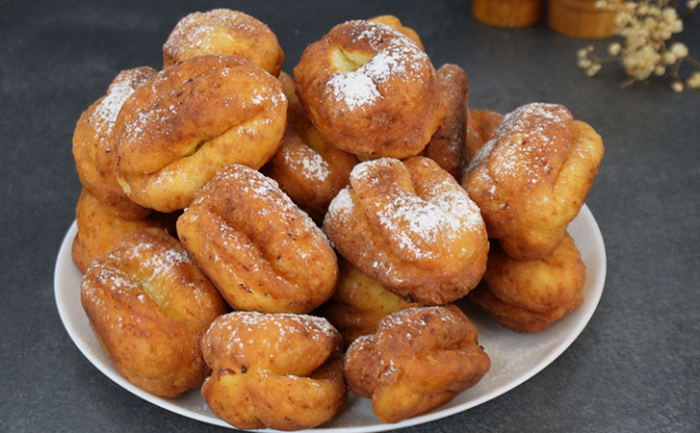 Потрясающие почкики на один укус к чаю. Делать быстро, сахара минимум