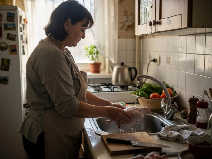 Не просто сполоснуть: Кулинарный приём, который меняет вкус магазинной курицы
