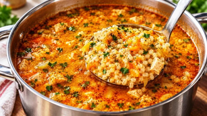 Недорогая крупа и немного мяса: показываю, как быстро сварить густой наваристый суп с ароматами кореньев
