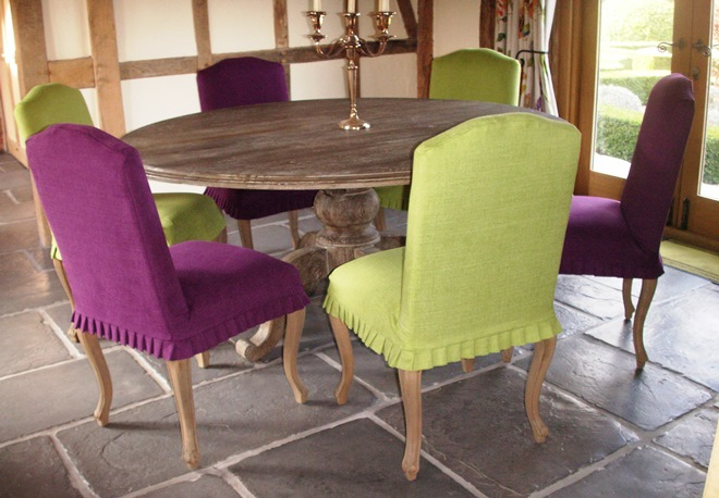 Чехлы на стулья: как создать стильный вариант декора мебели своими руками (74 фото)