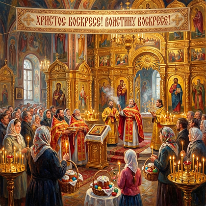 «Христос Воскрес!» Открытки с Пасхой: 140+ картинок и поздравлений