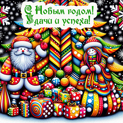 Открытки с Новым годом 2026: скачать 150+ картинок и поздравлений