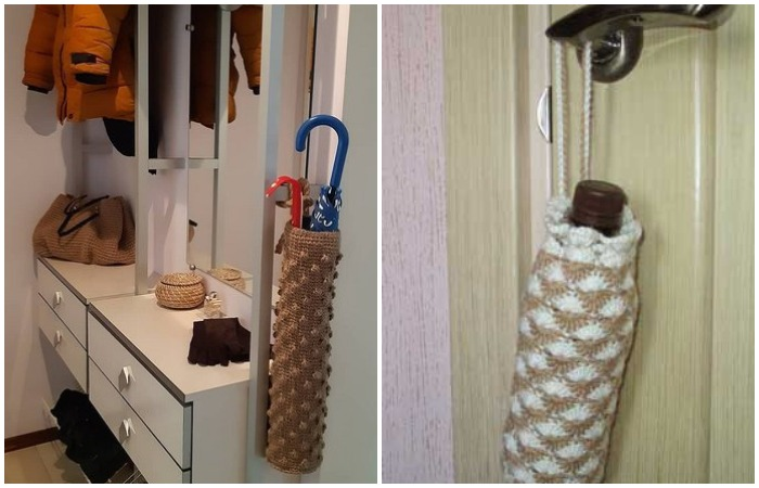 7 идей, где разместить мокрую обувь и зонты, чтобы не разносить грязь по дому