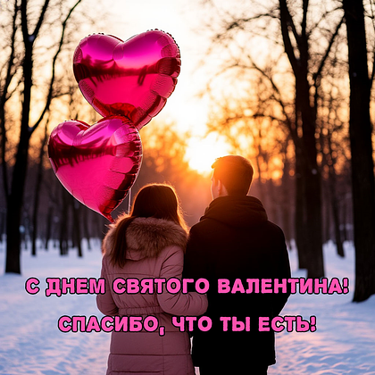 Открытки на 14 февраля: 110+ картинок и поздравлений с Днем святого Валентина