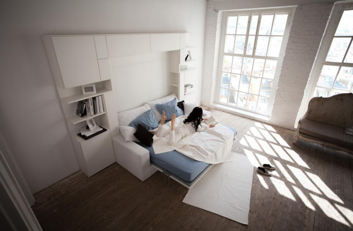 Встроенная кровать: особенности, виды, способы установки (58 фото)