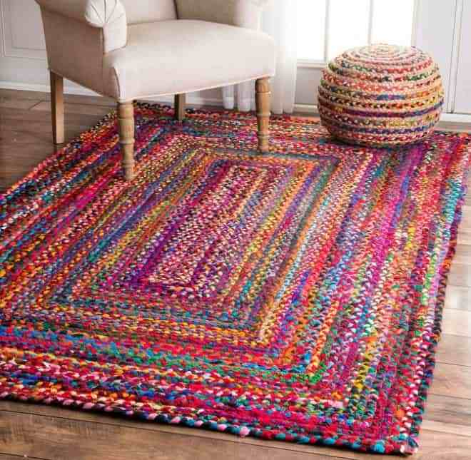 Вязаные коврики: интересные модели и применение в дизайне помещения (45 фото)
