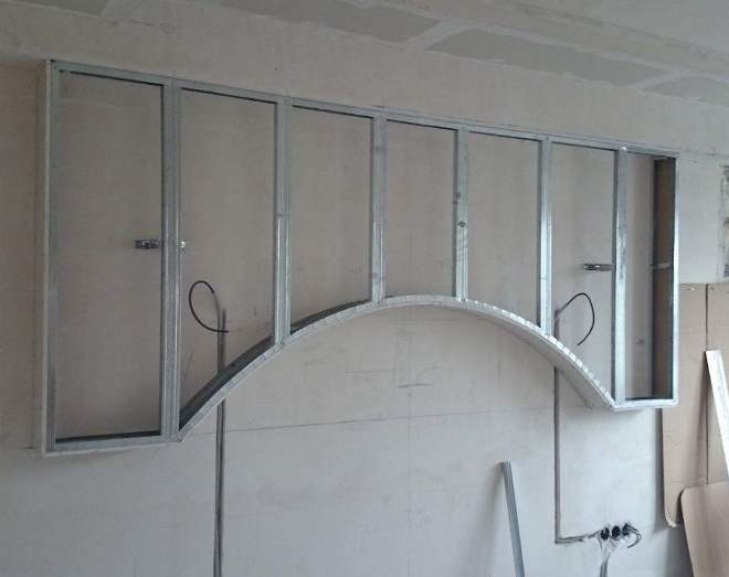 Ниша в стене из гипсокартона – удобное и стильное решение для дома (25 фото)