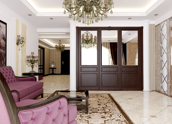 Двери в нишу: виды и особенности (24 фото)