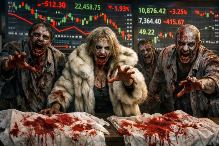 Биржевые котировки, шуба, две простыни. Как рождается фашист