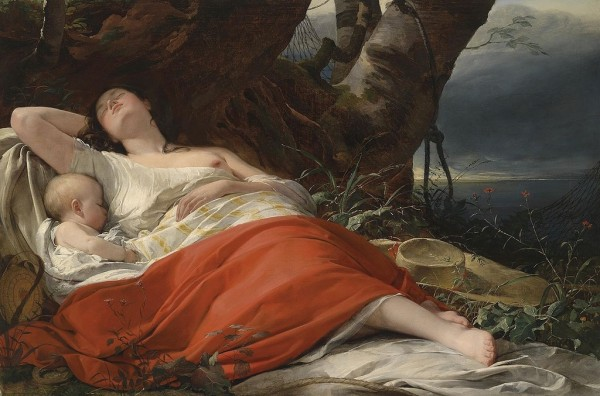 Безгрешная нагота: спящие девушки на картинах известных художников