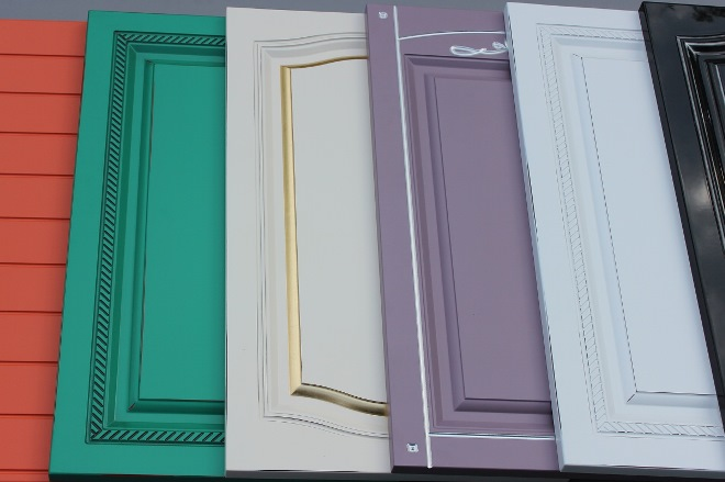 Как покрасить фасад кухни своими руками (81 фото)