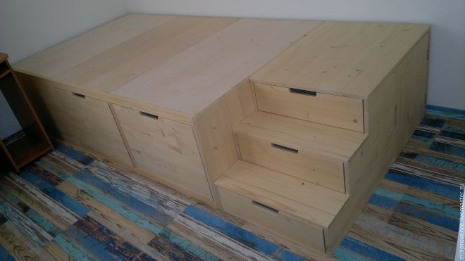 Комната с подиумом: несколько секретов по обустройству (67 фото)