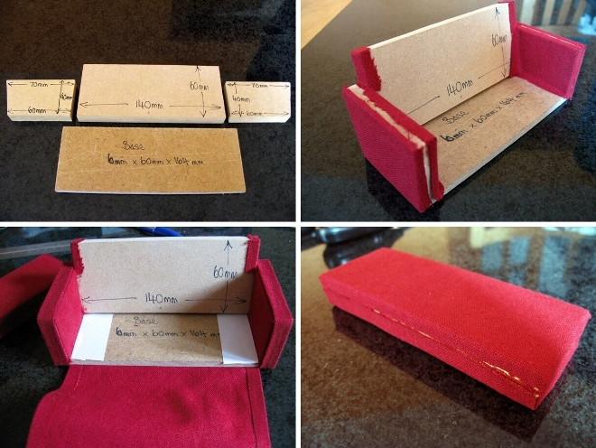 Мебель из картона: оригинальные идеи создания кукольных предметов (51 фото)