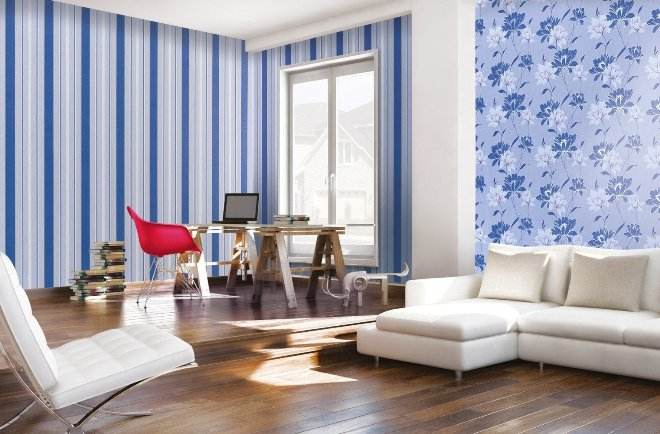 Обои-компаньоны: фото, примеры для зала, оригинальные приемы и стандартные способы создания эффектного интерьера (83 фото)