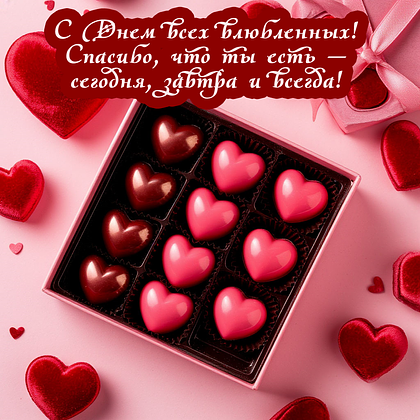 Открытки на 14 февраля: 110+ картинок и поздравлений с Днем святого Валентина