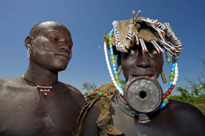 ...ные подробности брачных традиций африканского племени мурси