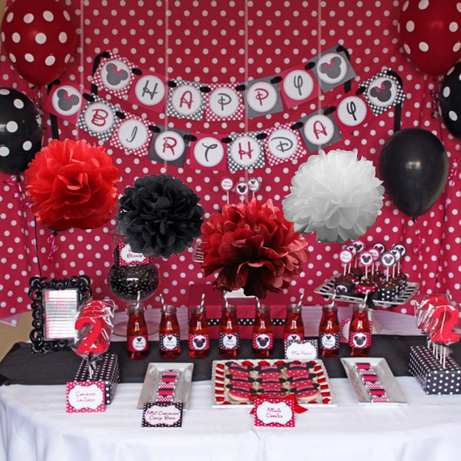 Как украсить стол на день рождения ребенка, чтобы он остался доволен (39 фото)