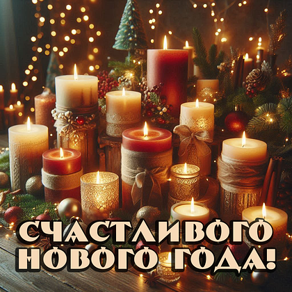Открытки с Новым годом — 2026: 60+ картинок и поздравлений