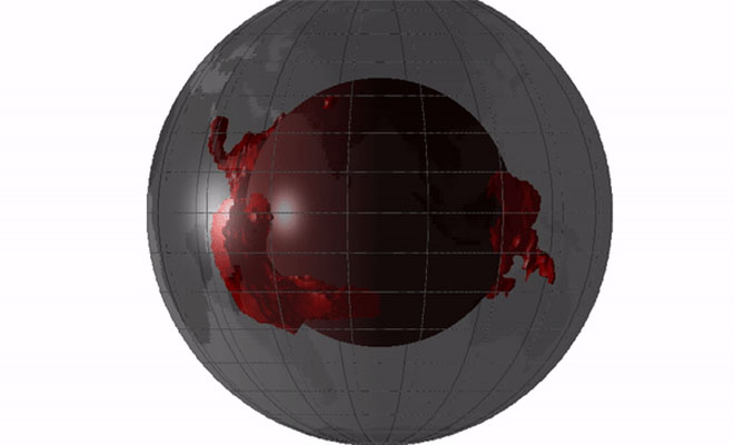 В глубинах Земли нашли остаточные части другой планеты размерами больше Луны. Она была поглощена миллиарды лет назад